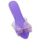 thumbnail image 4 of Zapatos De Vestir De Princesa, Tacones Para Ni?os, Disfraz De Cosplay, Juego De Rol, Morado Claro, 4 of 5