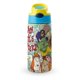 thumbnail image 1 of Siete Monstruitos Botella de Agua con Tapa Pop Top de Un Toque, Acero Inoxidable, a Prueba de Fugas, para Deportes, Botella Infantil azul 12 oz, 1 of 6