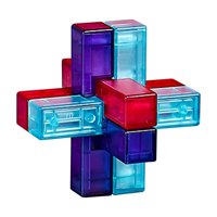 Magideal - Rompecabezas Rompecabezas Iq Challenge Desbloquear Interbloqueo, Habilidades Gruesas, Rompecabezas Mentales Juguetes Educativos Para Adolescentes , Estilo C