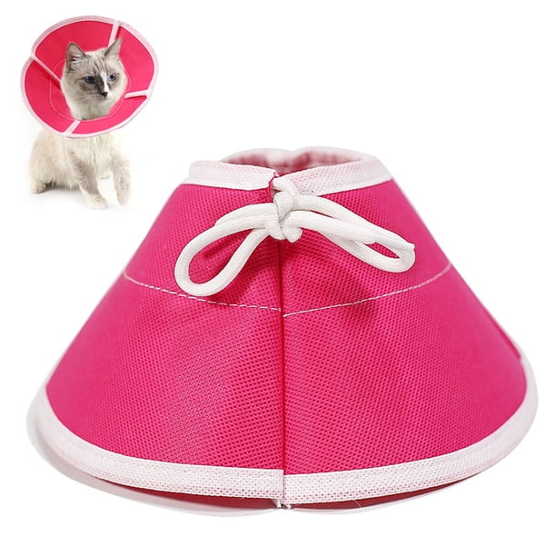 Collar de recuperación suave para gatos, collar cónico para gatos, collar Elizabeth de tela no tejida, collar protector y cicatrizante, especialmente diseñado para gatos.