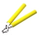 thumbnail image 3 of Palo De Práctica De Nunchakus Para Profesionales De Artes Marciales, Niños Y Adultos, Color Amarillo, 3 of 5