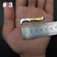 thumbnail image 1 of 1pc Vintage Brass Mini Pendant Key Chain - Unique Knife Artificial Jewelry Decoration, 1 of 5