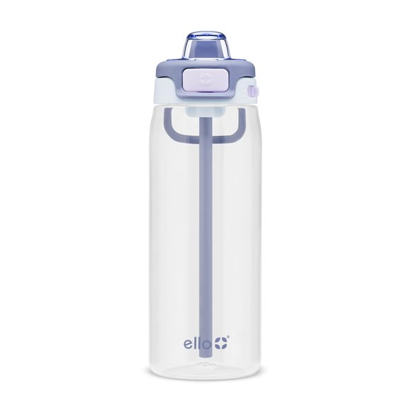 Botella Ello 620 ml Tritan a prueba de fugas con pajilla Aurora