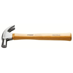 Martillo Carpintero Mango De Madera 29Mm Tramontina Master Amarillo