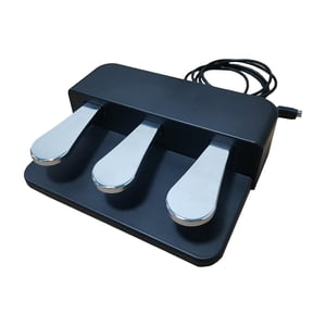Magideal - 3 Pedaleras, Accesorios Para Instrumentos Musicales, Repuestos Portátiles Profesionales Para Pianos Digitales Y Teclados De La Mayoría De Las Marcas.