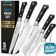 thumbnail image 1 of Juego de Cuchillos de Cocina Cutluxe 5 Piezas Acero Alemán Full Tang, 1 of 9