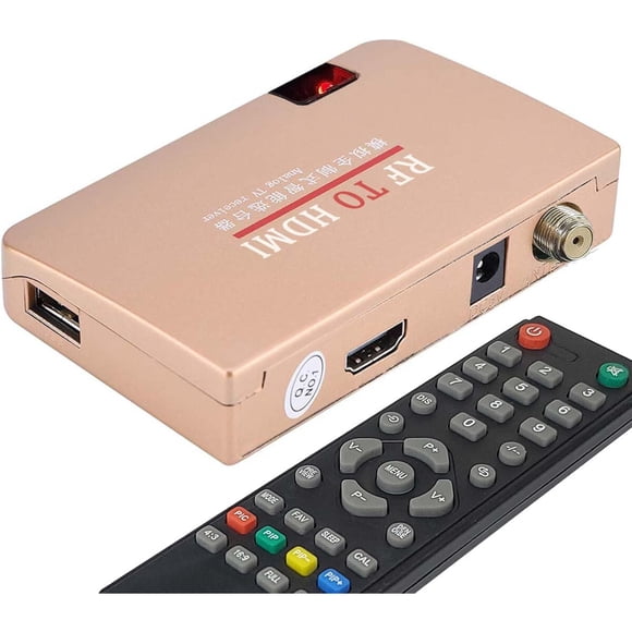 Demodulador RF AoeSpy Coaxial a HDMI NTSC PAL 251 Canales