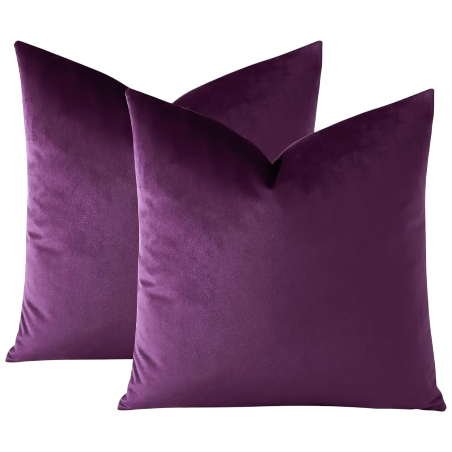 Wyj Hogar - Pack De 02 Fundas De Cojín De Terciopelo Suave 45x45 Mod21