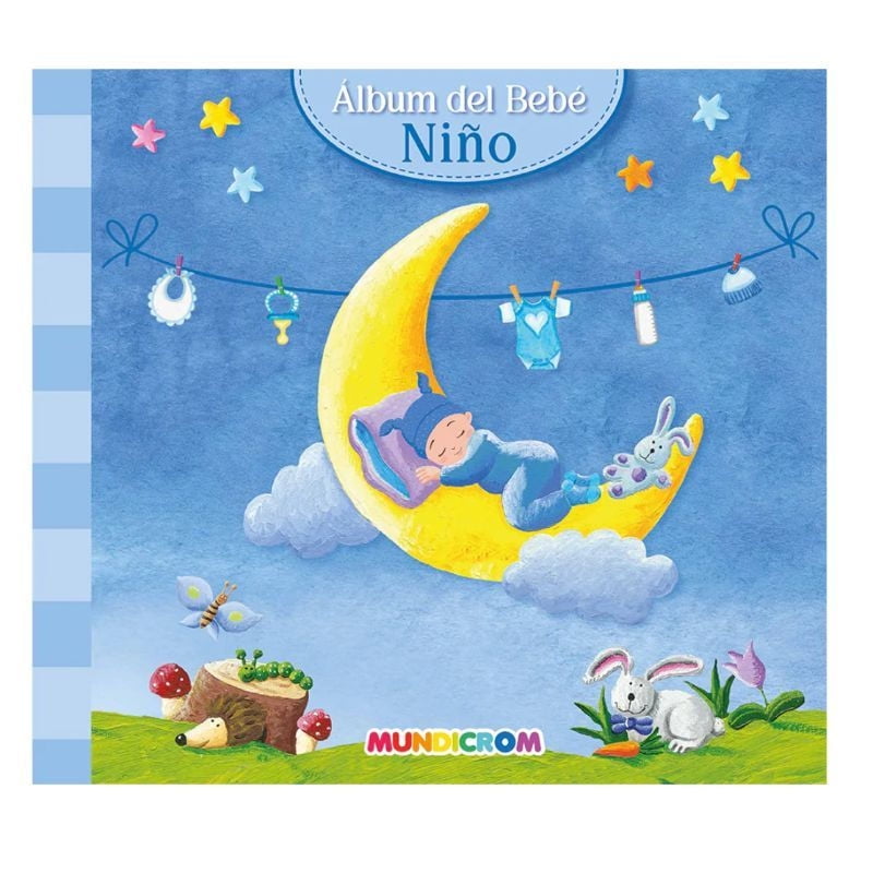 Mundicrom - Libro Álbum Del Bebe Niño