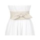 thumbnail image 5 of INSPIRE CHIC Cinturones Obi para Mujer Tallas Grandes Lazo Autoadherente Envolver Ancho Faja Cinturón para Vestidos Beige 37.40-40.16, 5 of 6