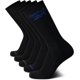 thumbnail image 1 of Calcetines deportivos Reebok Reebok, 5 unidades, para hombre, tallas 6 a 12,5, color negro, 1 of 7