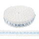 thumbnail image 1 of Uxcell 5 Yardas de Ribete de Encaje con Ojales, 0.79 Pulgadas de Ribete de Encaje de Crochet para Coser Vestido Delantal Almohada Ropa de Muñecas Decoración de Bolsas, Azul Oscuro, 1 of 7