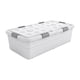 thumbnail image 1 of Cesta Organizadora Para Debajo De La Cama, Para Dormitorio, Armario, Apartamento, Altura 30 Cm, Color Blanco, 1 of 5