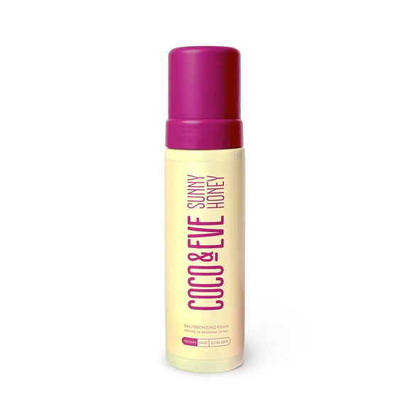 Mousse bronceadora Self Tanner Coco & Eve Sunny Honey Bali, 200 ml
