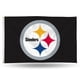thumbnail image 1 of Bandera de Lona 91 cm × 152 cm Steelers – Rico Industries, 1 of 9