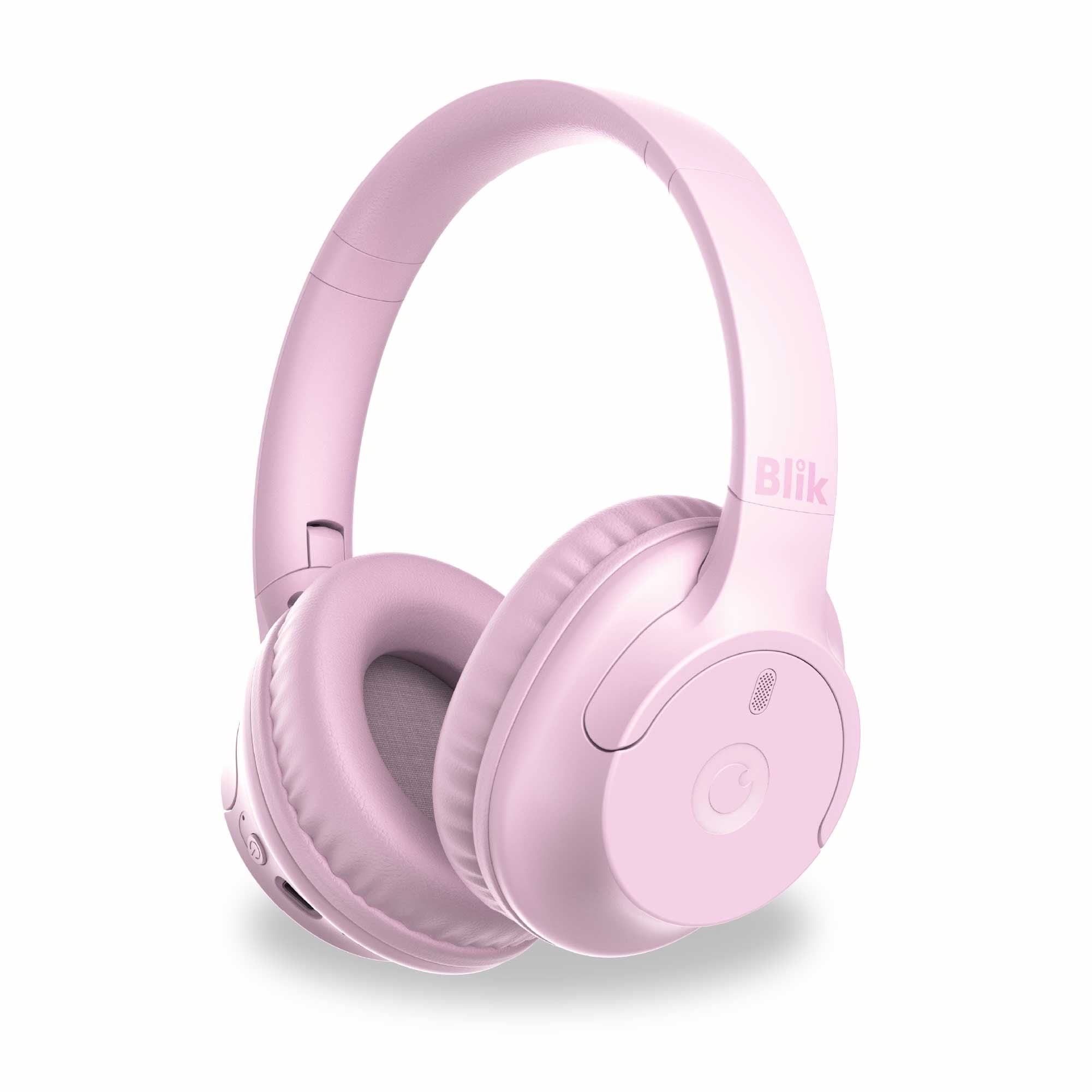 Blik - Audífonos Over Ear Soul 250 Bluetooth - Aux - Usb-c Rosado