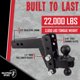 thumbnail image 5 of Enganche de remolque BulletProof Hitches HD254 ajustable de 2.5", 5 of 6