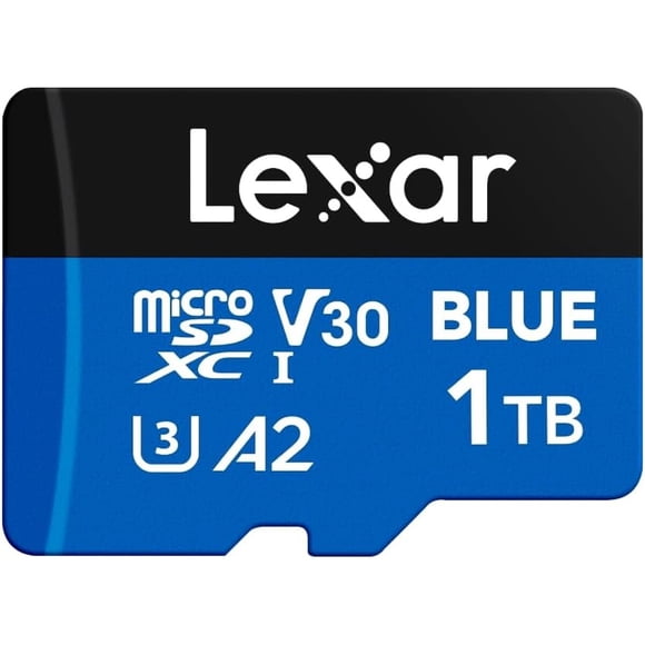 MicroSD Lexar 1TB Blue UHS-I V30 A2 160MB/s