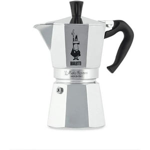 Cafetera De Cocina Bialetti Moka Express 6 Tazas Plateada