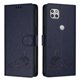thumbnail image 5 of Funda tipo cartera FOXDOCK para Motorola MOTO G 5G 2020 con soporte, ranuras, RFID, diseño de gato, 5 of 5