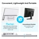 thumbnail image 4 of Monitor táctil Prechen 21.5" 1080P 75Hz HDMI USB-C, 4 of 9