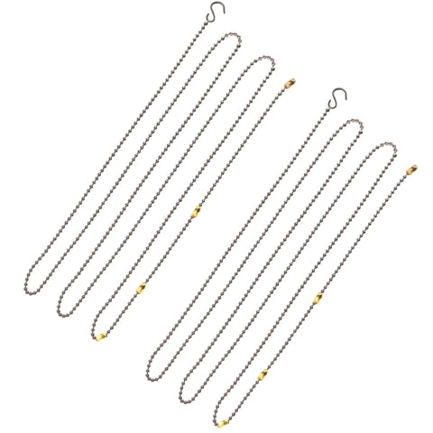 Magideal - Cadena De Medición De Red De Voleibol De 2,5 M De Longitud, Herramienta De Medición, Cadena De Altura De Red De Voleibol Para Fitness, Competiciones,