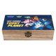 thumbnail image 1 of Robocar Poli Caja Organizadora de Madera Rústica - Caja Decorativa Multifuncional para Escritorio, Hogar, Oficina, Joyas y Manualidades, 1 of 6