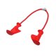 thumbnail image 3 of Tire De La Cuerda Del Cable De Nylon Accesorio Para La Máquina Del Cuerpo Del Hombro Rojo, 3 of 5