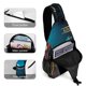 thumbnail image 4 of Kingdom Hearts Riñonera Bandolera con Estampado Integral para Hombres y Mujeres, Bolso Cruzado Gráfico de Tendencia, Mochila de Hombro Streetwear para Ciclismo y Deportes, Riñonera Versátil Casual, 4 of 6