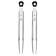 thumbnail image 1 of Pinzas pequeñas OXO Good Grips de acero inoxidable, 18 cm, paquete de 2, 1 of 6