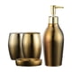 thumbnail image 3 of Juego De Accesorios De Baño, Vasos, Taza, Decoración De Encimera Dorada, Hogar, 3 of 6