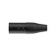 thumbnail image 2 of Conector canon XLR macho de 3 polos Negro, 2 of 2