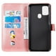 thumbnail image 4 of Funda con Cremallera para Samsung Galaxy A21S, Carcasa Cartera de Cuero PU con Soporte y Tarjetero, 4 of 6