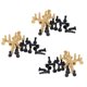 thumbnail image 3 of 96 piezas de ajedrez de 2 pulgadas de plástico solo juego de mesa corrector peones accesorios, 3 of 5