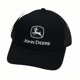thumbnail image 4 of Sombrero John Deere LP86109 con logotipo blanco y negro Snapback, 4 of 7