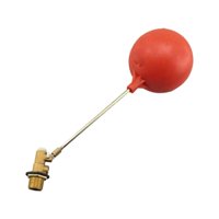 Magideal - Válvula Flotante Para Tanque De Agua Válvula De Bola Flotadora De Latón Válvula De Control De Flujo Automática Para Acuario Apta Para Estanque Cistern 075 Pulgadas Dn20