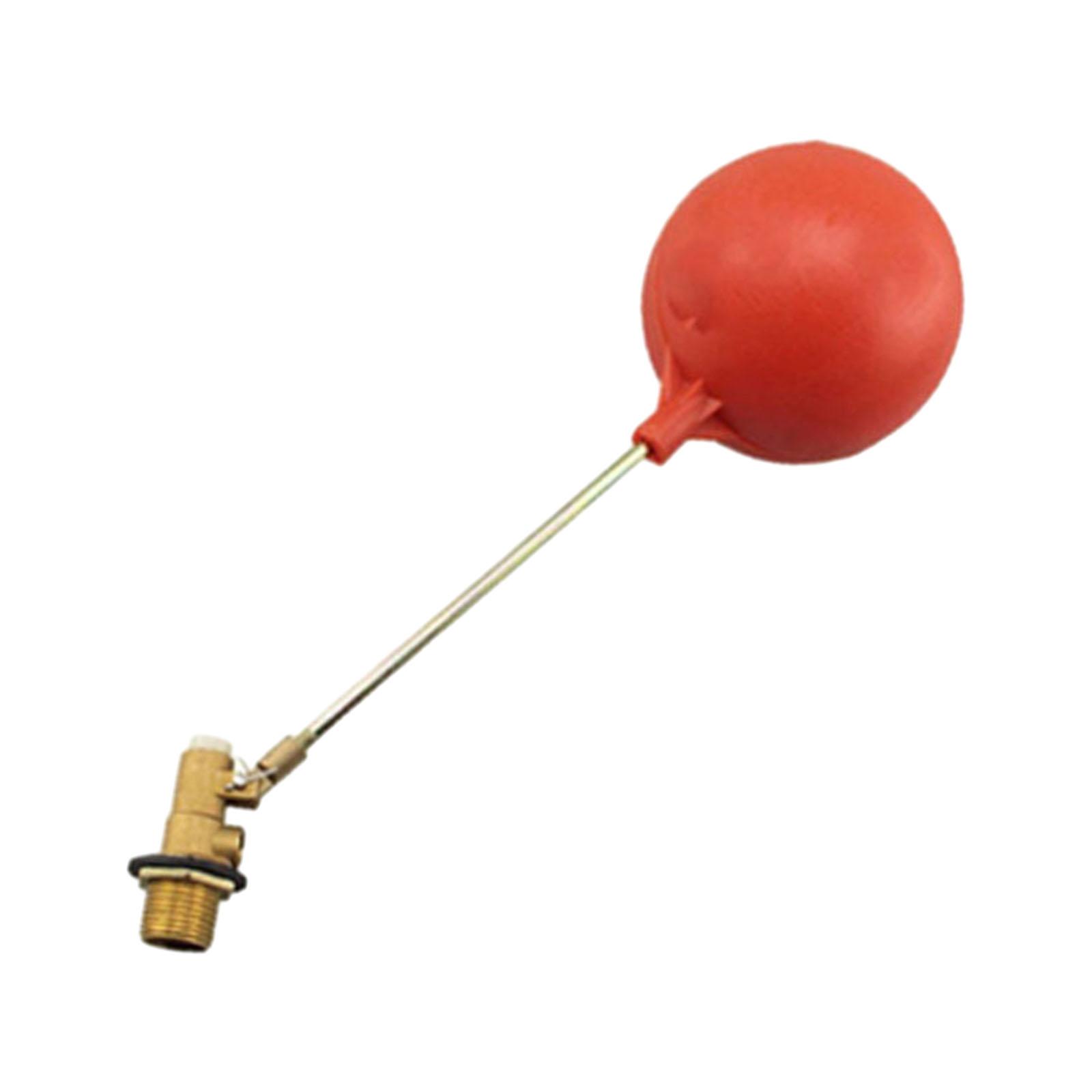 Magideal - Válvula Flotante Para Tanque De Agua Válvula De Bola Flotadora De Latón Válvula De Control De Flujo Automática Para Acuario Apta Para Estanque Cistern 075 Pulgadas Dn20