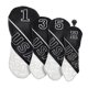 thumbnail image 3 of 4 Fundas Para Cabezas De Palos De Golf De Cuello Largo De Cuero Sintético Para Adultos, Estilo A, 3 of 5