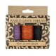 thumbnail image 1 of Hilo de lino Books By Hand 18 m – Juego de 3 (Naranja, Lavanda y Negro), 1 of 7