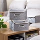 thumbnail image 2 of Caja Organizadora PRANDOM Plegable 3 Unidades 8.5 Quarts Gris, 2 of 3