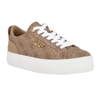 Zapatilla Guess Genza Latte Multi 110 Para Mujer, Talla 9