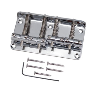 Bothyi - Puente De Bajo Con Tornillos, Llave, Accesorios De Puente Rígido Ligero De Metal