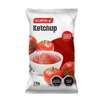 Ketchup Regular Bolsa 1000 G Acuenta