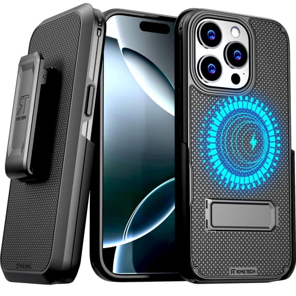Funda con clip Rome Tech para iPhone 16 Pro Max