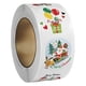 thumbnail image 3 of 500 Uds. Rollo de pegatinas navideñas, pegatinas bonitas para sobres, pegatinas navideñas de 1 pulgada para manualidades DIY, decoración navideña para Estilo A, 3 of 5