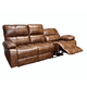 thumbnail image 4 of Sofa Reclinable Electrico Relaxline 3 Cuerpos Vintage Cafe Usb, 4 of 6