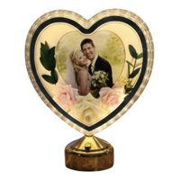 Genérico - Portarretrato Foto Digital Luminoso Corazón Eterno Jhn