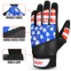 thumbnail image 3 of Guantes de Bateo Hushe' Juvenil Talla Pequeña con Bandera de EE. UU., 3 of 6