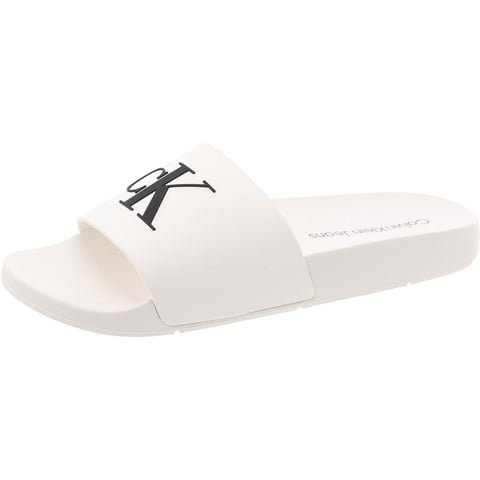 Sandalias Calvin Klein Arin Para Mujer, Color Blanco