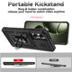 thumbnail image 2 of Funda Resistente Anillo Soporte Xiaomi 14T Pro Privacidad Cámara Montaje Magnético Negro, 2 of 5